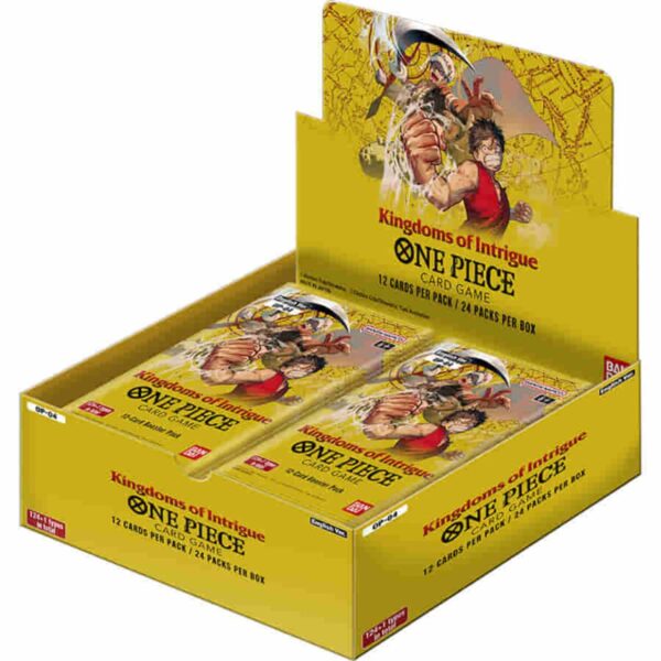 OP04 Booster Box - Kingdoms Of Intrigue - One Piece Card Game