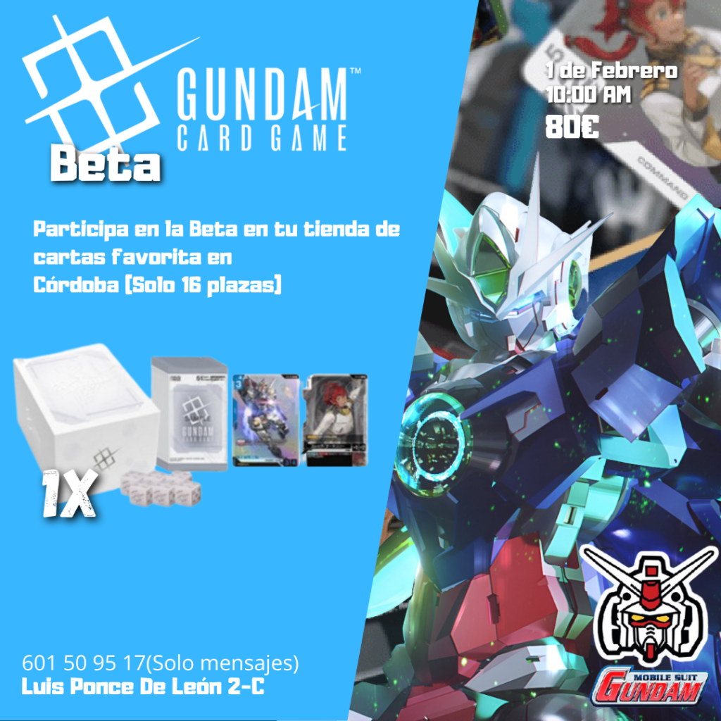 EVENTO BETA GUNDAM - G3TCG