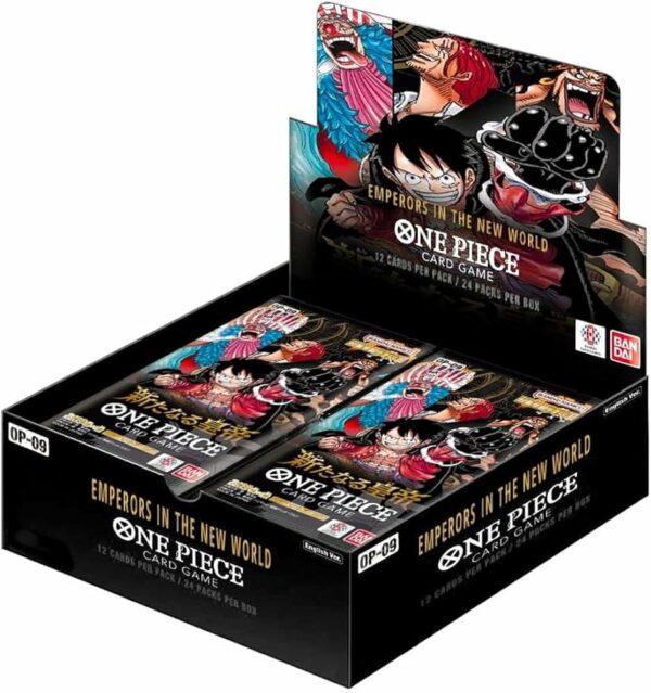 OP09 Booster Box - Emperors in the new world - One Piece Card Game