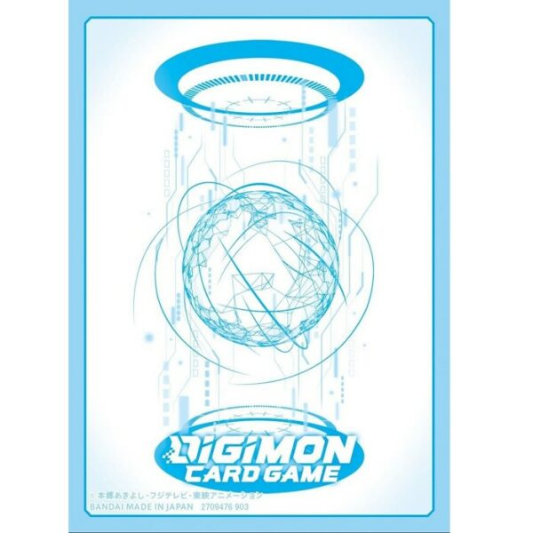 Fundas Digimon - 2024 Ver. 1.0 Logo Blanco - Digimon Card Game