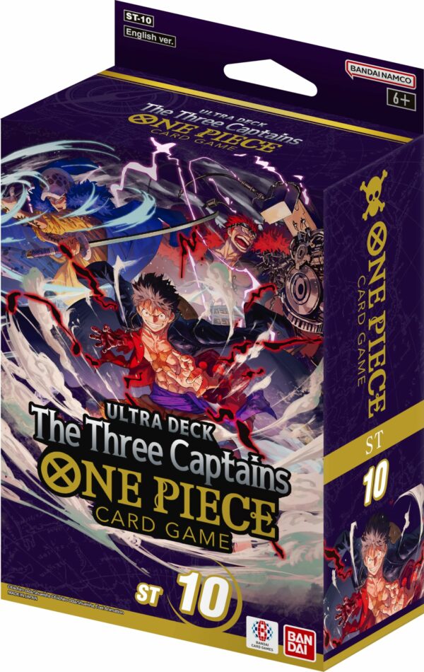 Starter Deck - The Three Captain ST10 - One Piece Card Game