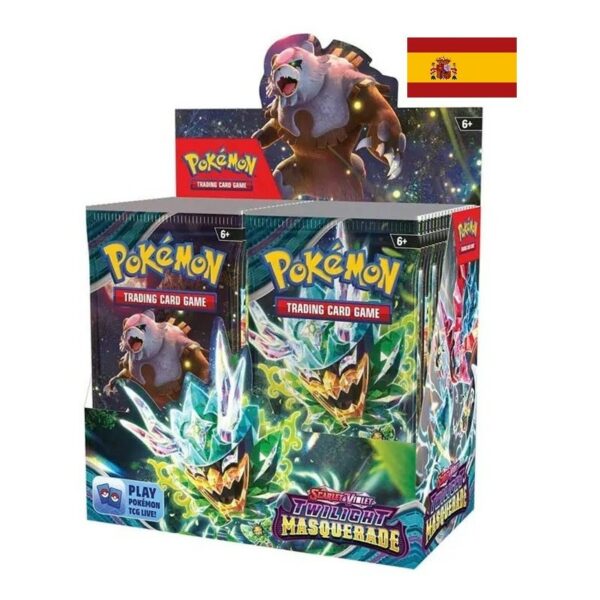 Caja de Sobres - Mascarada Crepuscular - Pokemon Card Game