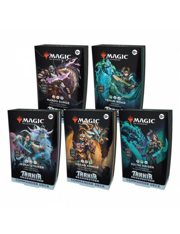 Magic: The Gathering - Commander Deck - Pack x5 - Tarkir - Ingles