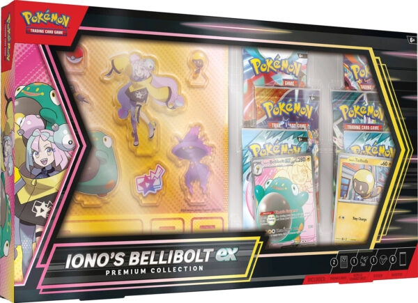 Premium Collection - Iono’s Bellibolt Ex - Pokemon Card Game