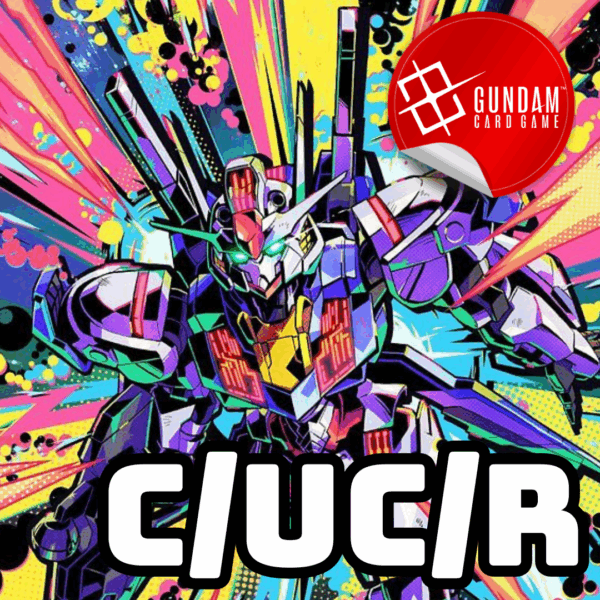 GD01 - Lote de playsets C/UC/R - Gundam TCG