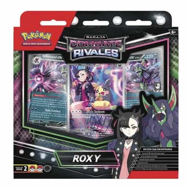 Pokemon TCG - Baraja Combate de Rivales Roxy - Castellano