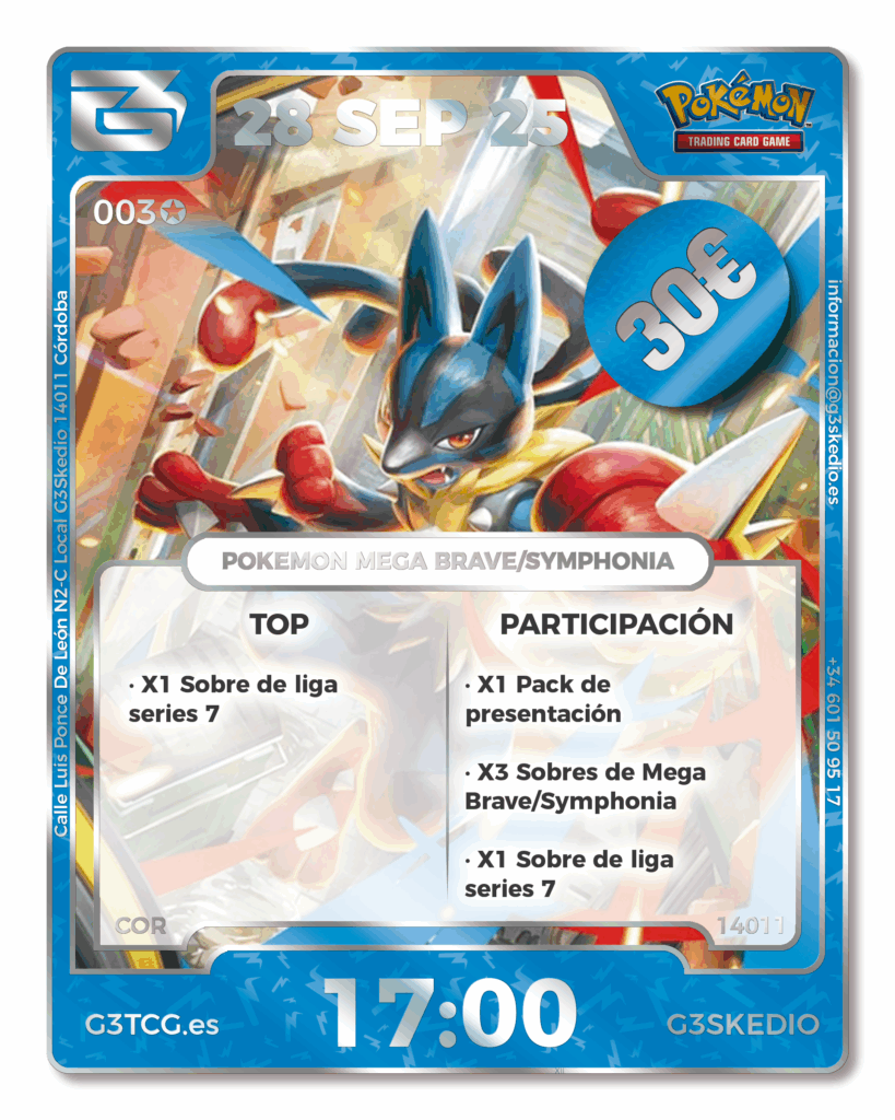 Presentación Pokemon Mega Brave / Mega Symphonia - 28 Septiembre
