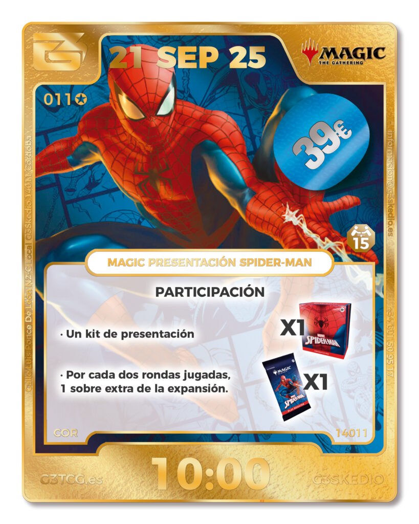 Presentación Magic: Spider-Man - 21 de Septiembre - 10:00
