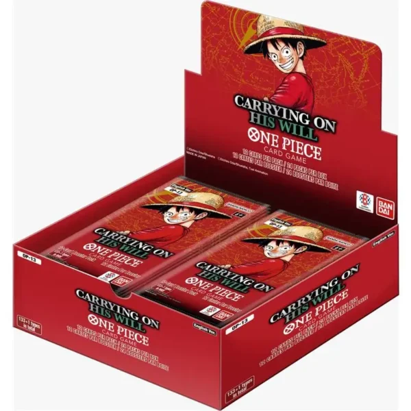 OP13 Booster Box – Carrying on His Will – One Piece Card Game